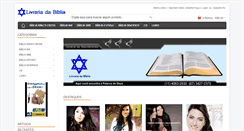 Desktop Screenshot of livrariadabiblia.com
